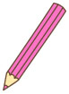 분홍색색연필 템플릿