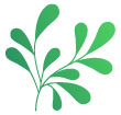 긴초록색풀잎 템플릿