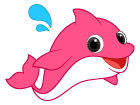 분홍색돌고래 템플릿