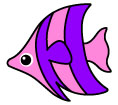 보라색물고기 템플릿