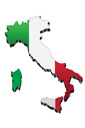 이탈리아 지도 템플릿