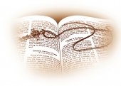영문성경과 십자가목걸이 템플릿
